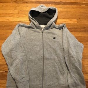 Champion full zip throw over jacket
